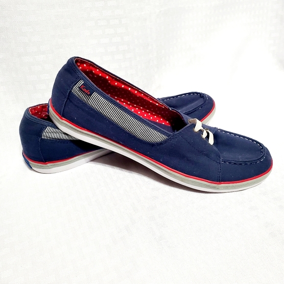 Keds Womens  WF47799 Size 10 Blue  Fabric Slip On Loafer Fashion Sneakers. - Picture 8 of 14